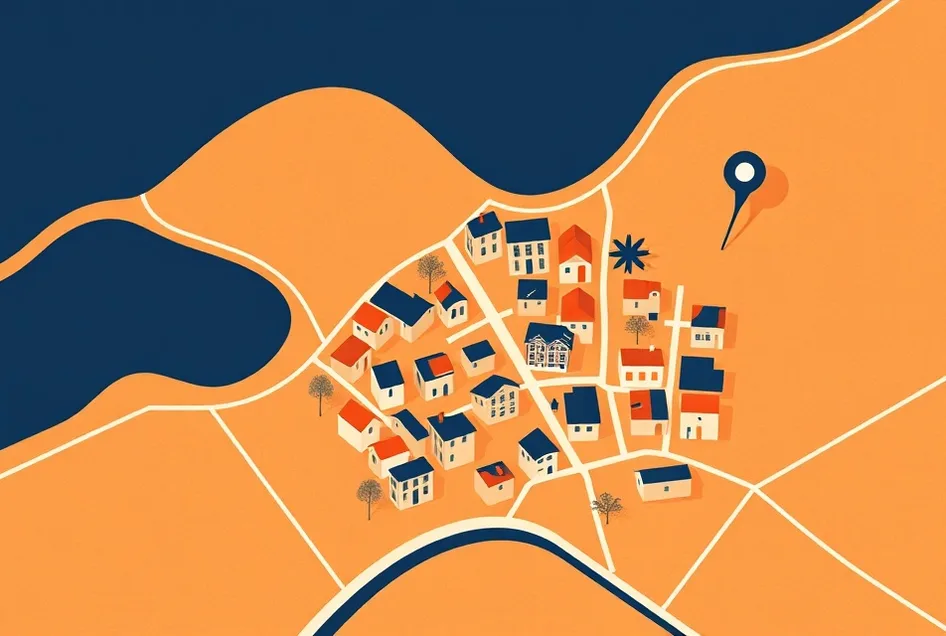 Carte du secteur d'intervention autour de Cuers (83390)